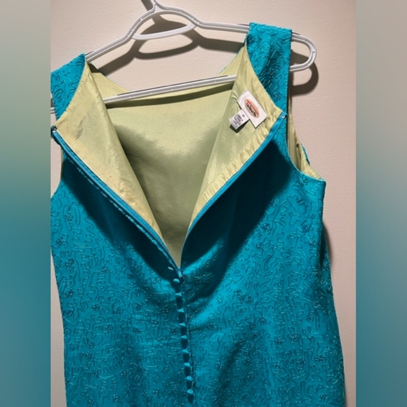 Talbots silk and linen dress size 12 - Picture 4 of 6